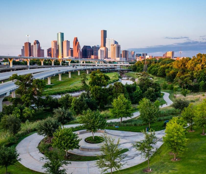 White Oak Bayou Hike & Bike Greenway Trail (Courtesy: Lance Childers, Houston First Corporation)